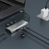 j5create JCD393 4K60 Elite USB-C® 10 Gbps Mini dokas, Space Pilka