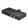 j5create JVA02 tiesioginio fiksavimo adapteris HDMI™ į USB-C™ su maitinimo tiekimu, juodas