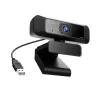 j5create JVCU100 USB™ HD internetinė kamera su 360° pasukimu, 1080p vaizdo fiksavimo raiška, juoda