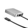 j5create JCD391 4K60 Elite USB-C® PD daugiafunkcis adapteris, sidabrinis