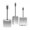 j5create JCD391 4K60 Elite USB-C® PD daugiafunkcis adapteris, sidabrinis