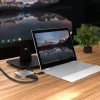 j5create JCD391 4K60 Elite USB-C® PD daugiafunkcis adapteris, sidabrinis