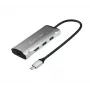 j5create JCD392 4K60 Elite USB-C® 10 Gbps kelioninis dokas, Space Pilka