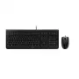 CHERRY DC 2000 klaviatūra su pele, universali, USB, QWERTY, itališka, juoda