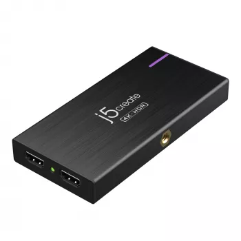 j5create JVA14-N 4K žaidimų fiksavimo stotis USB 3.2 Gen 1 4K30 FPS