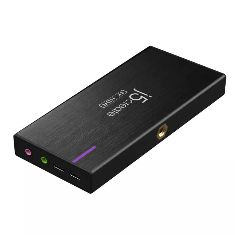 j5create JVA14-N 4K žaidimų fiksavimo stotis USB 3.2 Gen 1 4K30 FPS
