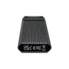 Išorinis M.2 SSD korpusas Origin USB-C vienvietis NVMe/SATA (2240/2260/2280), USB 3.2 Gen 1, juodas