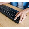 Trust Trezo klaviatūra su pelė, biuro, RF belaidė, QWERTZ šveicariška, juoda