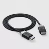ALOGIC FUDP2-SGR DisplayPort laidas 2 m Pilka Juoda