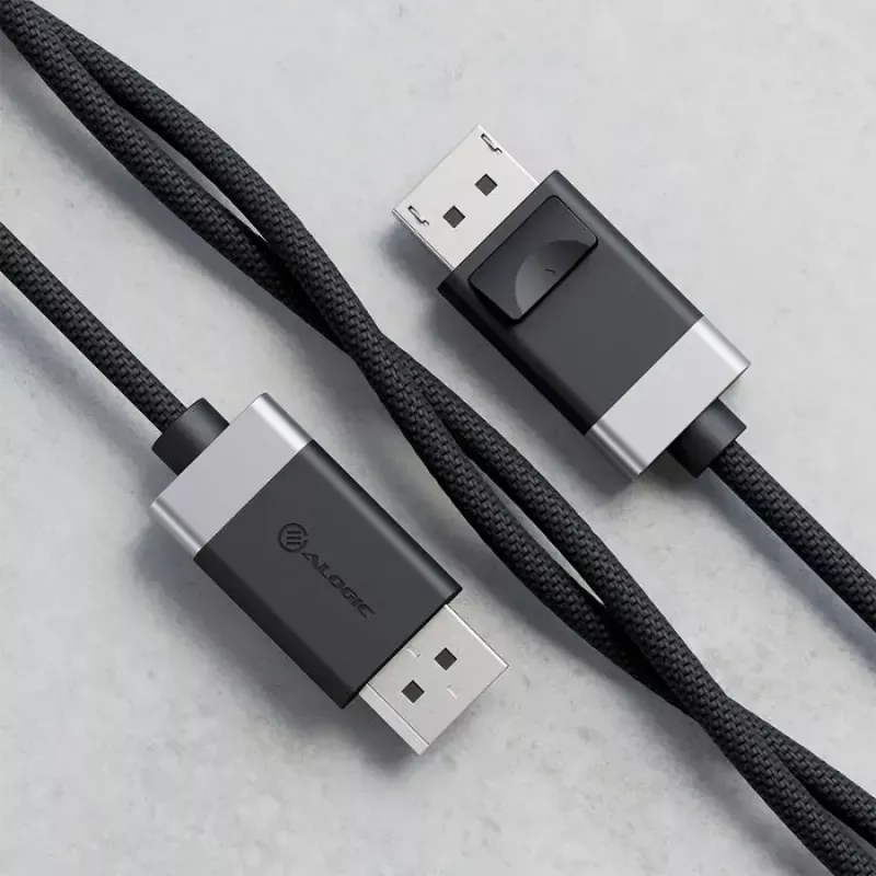 ALOGIC FUDP2-SGR DisplayPort laidas 2 m Pilka Juoda