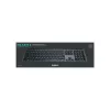 Logitech MX Keys S belgiška AZERTY belaidė klaviatūra, grafito spalvos, universali RF belaidė + Bluetooth
