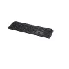 Logitech MX Keys S belgiška AZERTY belaidė klaviatūra, grafito spalvos, universali RF belaidė + Bluetooth
