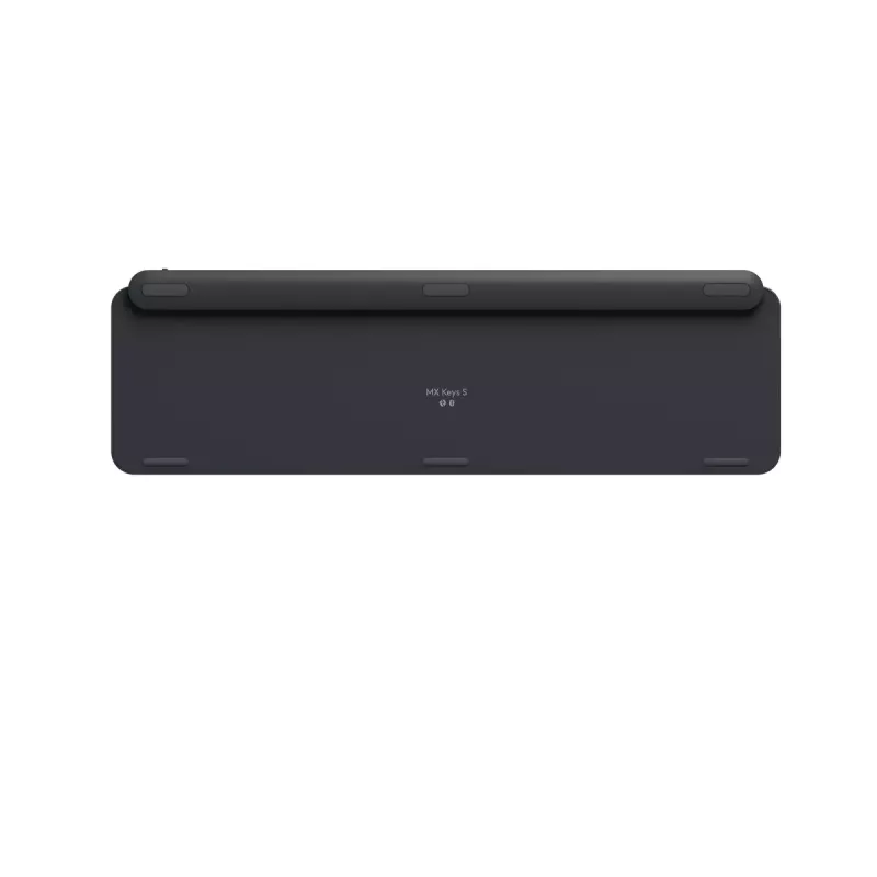 Logitech MX Keys S belgiška AZERTY belaidė klaviatūra, grafito spalvos, universali RF belaidė + Bluetooth