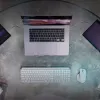 Logitech MX Keys S belgiška AZERTY belaidė klaviatūra, grafito spalvos, universali RF belaidė + Bluetooth