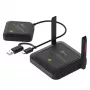 j5create JVW120 belaidis USB™ kamerų / mikrofonų / garsiakalbių plėtiklis, juodas