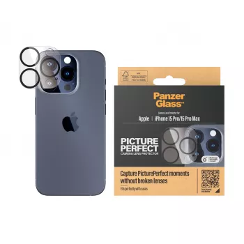 PanzerGlass ® PicturePerfect kameros objektyvo apsauga iPhone 15 Pro | 15 Pro Max