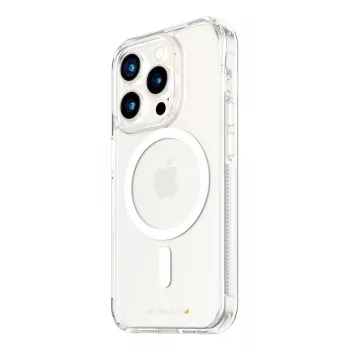 PanzerGlass ® HardCase permatomas su baltu MagSafe ir D3O® iPhone 15 Pro