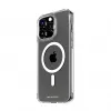 PanzerGlass ® HardCase permatomas su baltu MagSafe ir D3O® skirtas iPhone 15 Pro Max