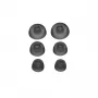 Jabra Elite 7 Pro ir Active ausinių antgaliai EarGels S M L juodi