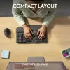 Logitech Wave Keys for Business ergonominė klaviatūra, pilno dydžio, belaidė