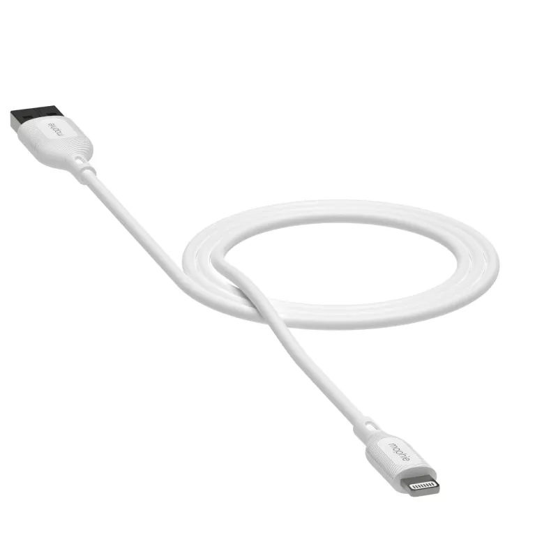 Įkrovimo kabelis mophie essentials 1M Lightning į USB A 12W