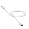 mophie essentials įkrovimo kabeliai | 1 m USB kabelis USB 2.0 USB C Baltas