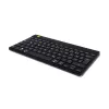 Ergonominė klaviatūra R-Go Tools R-Go Compact Break, kompaktiška klaviatūra su pertraukų programine įranga, QWERTZ (DE), Bluetooth, juoda