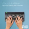 Ergonominė klaviatūra R-Go Tools R-Go Compact Break, kompaktiška klaviatūra su pertraukų programine įranga, QWERTZ (DE), Bluetooth, juoda
