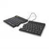R-Go Tools ergonominė klaviatūra R-Go Split Break su pertraukų programine įranga, ergonominė padalinta klaviatūra, QWERTZ (DE), Bluetooth, juoda