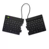R-Go Tools ergonominė klaviatūra R-Go Split Break su pertraukų programine įranga, ergonominė padalinta klaviatūra, QWERTZ (DE), Bluetooth, juoda