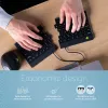 R-Go Tools ergonominė klaviatūra R-Go Split Break su pertraukų programine įranga, ergonominė padalinta klaviatūra, QWERTZ (DE), Bluetooth, juoda