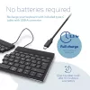 R-Go Tools ergonominė klaviatūra R-Go Split Break su pertraukų programine įranga, ergonominė padalinta klaviatūra, QWERTZ (DE), Bluetooth, juoda