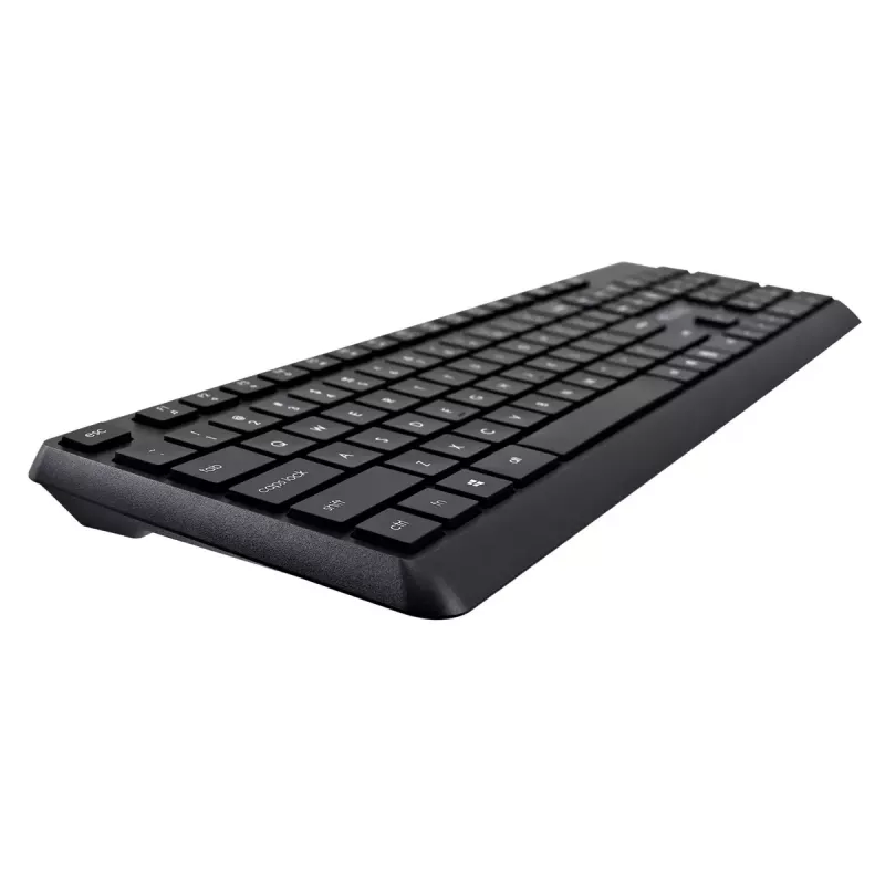 Belaidžių klaviatūros ir pelės rinkinys V7 CKW350US viso dydžio QWERTY