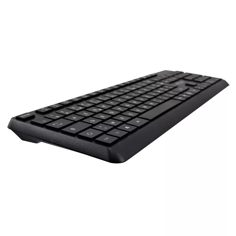 Belaidės klaviatūros ir pelės rinkinys V7 CKW350FR pilno dydžio AZERTY