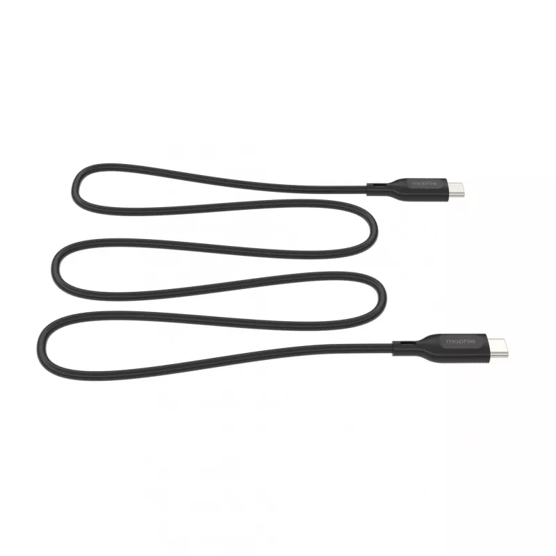 Įkrovimo laidas USB-C į USB-C 1 m — Zagg International mophie essentials, USB 2.0, juodas