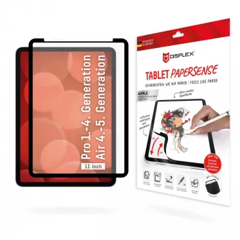 Displex TABLET PAPERSENSE, skirta iPad Pro 11'' (1./2./3./4. kartos) / Air (4./5. kartos), nuimama rašymo ar piešimo plėvelė, suteikianti popieriaus pojūtį