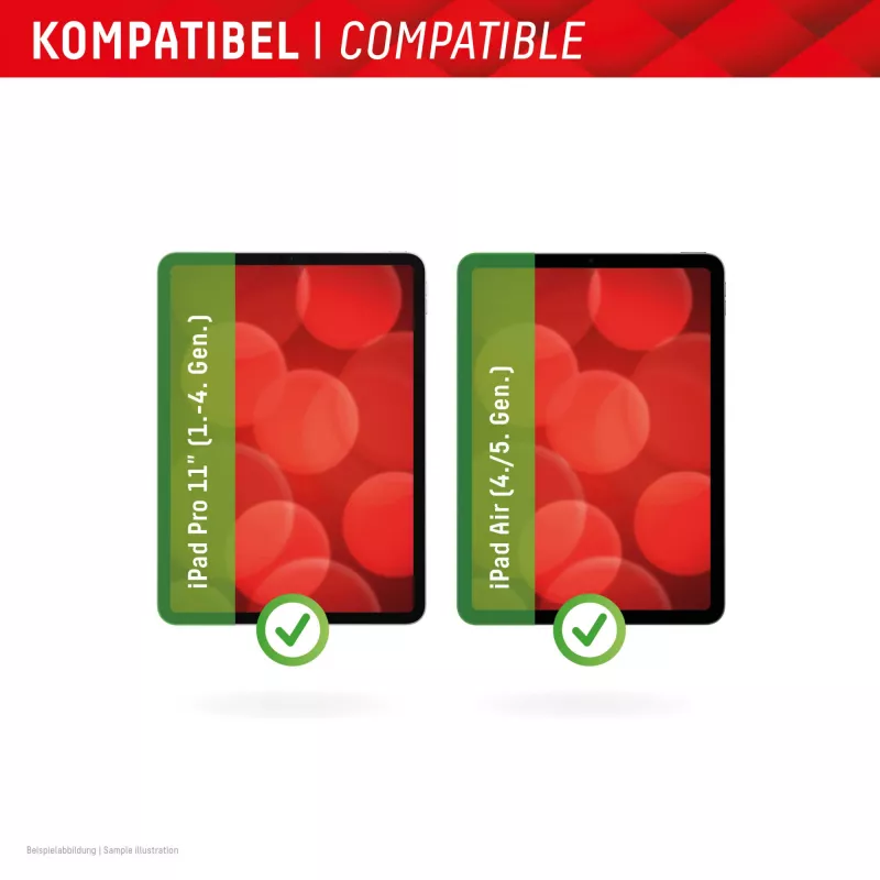 Displex TABLET PAPERSENSE, skirta iPad Pro 11'' (1./2./3./4. kartos) / Air (4./5. kartos), nuimama rašymo ar piešimo plėvelė, suteikianti popieriaus pojūtį