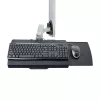 StarTech.com Wall Mount Workstation, VESA Mount For 32 inch Monitors (22lb/10kg), Fully Articulating Single Monitor Mount & klaviatūra Tray w/Desktop Computer/PC Bracket, Standing Desk