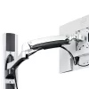 StarTech.com Wall Mount Workstation, VESA Mount For 32 inch Monitors (22lb/10kg), Fully Articulating Single Monitor Mount & klaviatūra Tray w/Desktop Computer/PC Bracket, Standing Desk