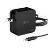 j5create 102W GaN PD USB-C 2 prievadų įkroviklis su keičiamais AC kištukais