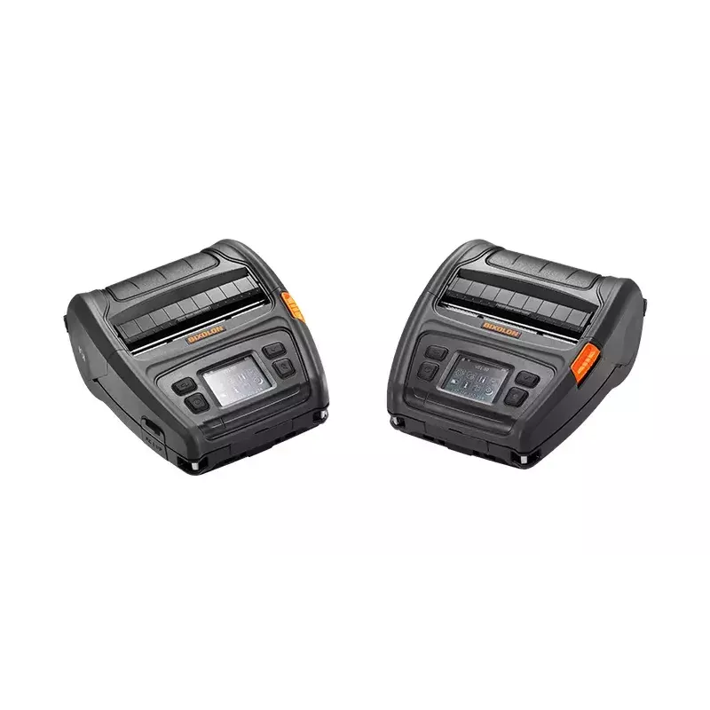 Mobilus tiesioginės terminės spaudos spausdintuvas BIXOLON XM7-40 — 203 x 203 DPI, 50–112 mm popieriaus plotis, USB-C, RS-232, Wi‑Fi laidinis ir belaidis