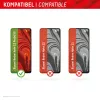Displex ekrano apsauginis stiklas (10H), skirtas „Xiaomi Redmi Note 12 Pro(+) 5G“, su EASY-ON® Eco montavimo rėmeliu, atsparus įbrėžimams