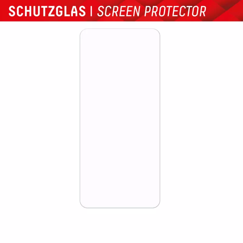 Displex ekrano apsauginis stiklas (10H), skirtas „Xiaomi Redmi Note 12 Pro(+) 5G“, su EASY-ON® Eco montavimo rėmeliu, atsparus įbrėžimams