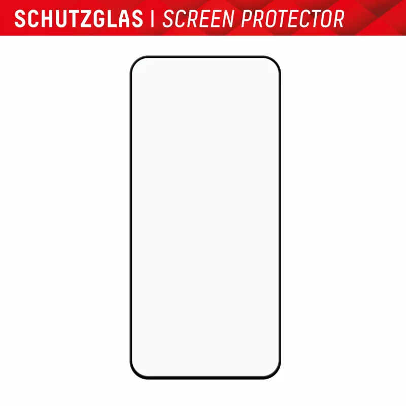 Displex Full Cover Screen Protector (10H), skirtas „Samsung Galaxy A35/A55 5G“, su EASY-ON® Eco montavimo rėmeliu, visiškas ekrano uždengimas