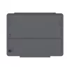 ASTAR DEQSTER Smart Rugged Touch Plus klaviatūra 10,2 colio — QWERTZ vokiška, mechaniniai jungikliai, Smart Connector prijungimas, pilka