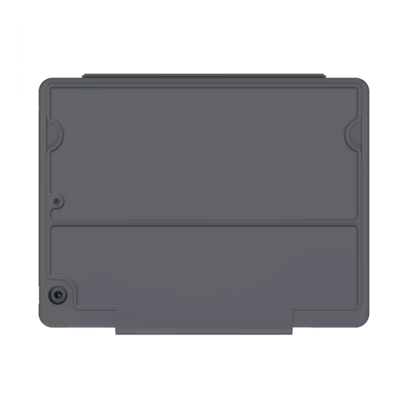 ASTAR DEQSTER Smart Rugged Touch Plus klaviatūra 10,2 colio — QWERTZ vokiška, mechaniniai jungikliai, Smart Connector prijungimas, pilka