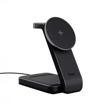 Trust Viro ausinės, laisvų rankų įranga, išmanusis telefonas, išmanusis laikrodis Juoda USB belaidis įkrovimas