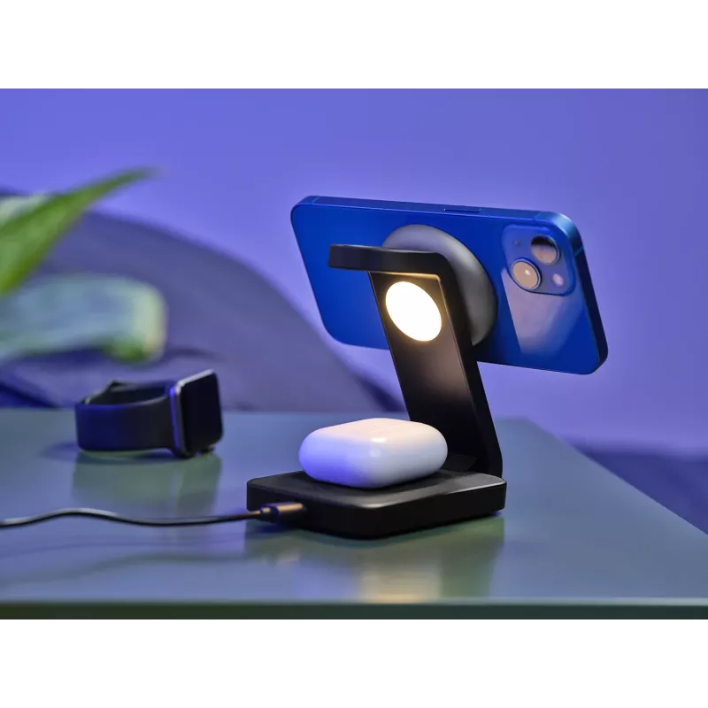 Trust Viro ausinės, laisvų rankų įranga, išmanusis telefonas, išmanusis laikrodis Juoda USB belaidis įkrovimas