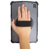Planšetinio kompiuterio dėklas Gamber-Johnson InfoCase FM-SNP-ET4X8-RHS, skirtas Zebra ET40/ET45, 20,3 cm (8 colių) ekranui, juodas permatomas