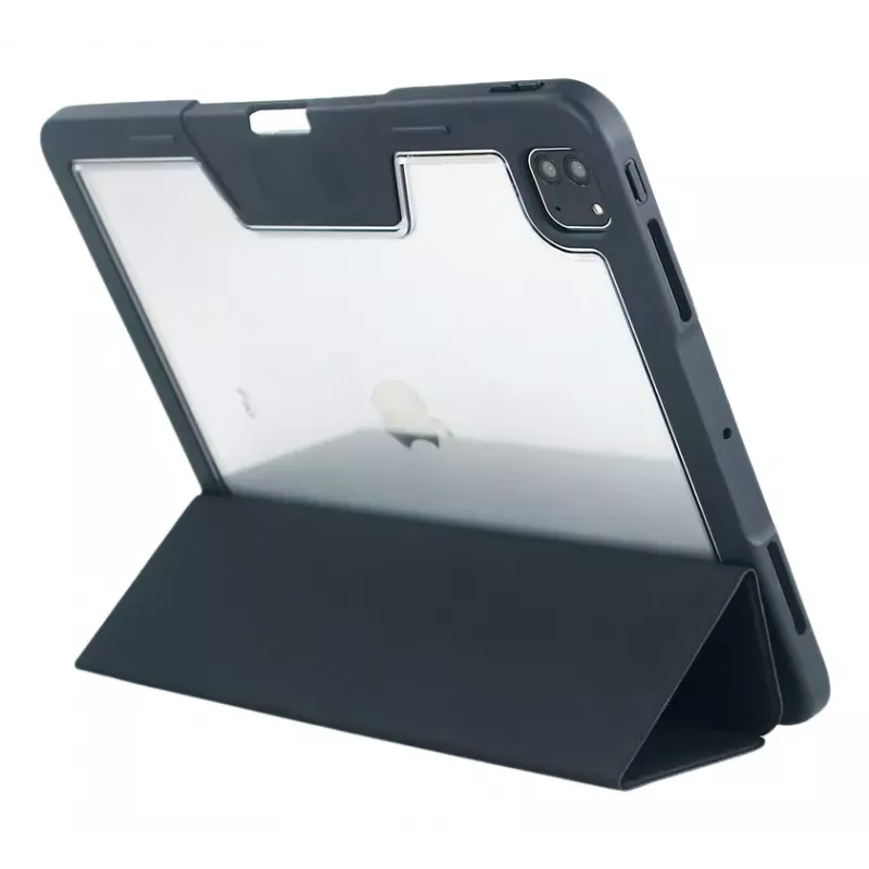 DEQSTER 40-2000072 planšetės dėklas 27.9 cm (11 colių) Folio Juoda
